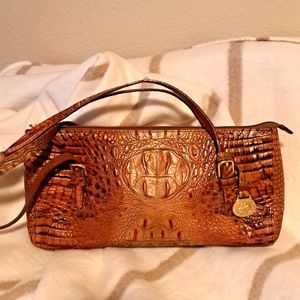 Brahmin Brown leather handbag
